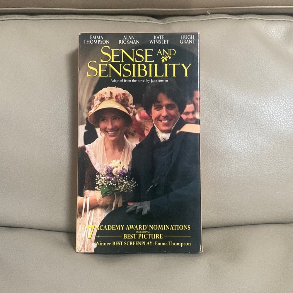 Sense And Sensibility 1995 VHS Video Cassette